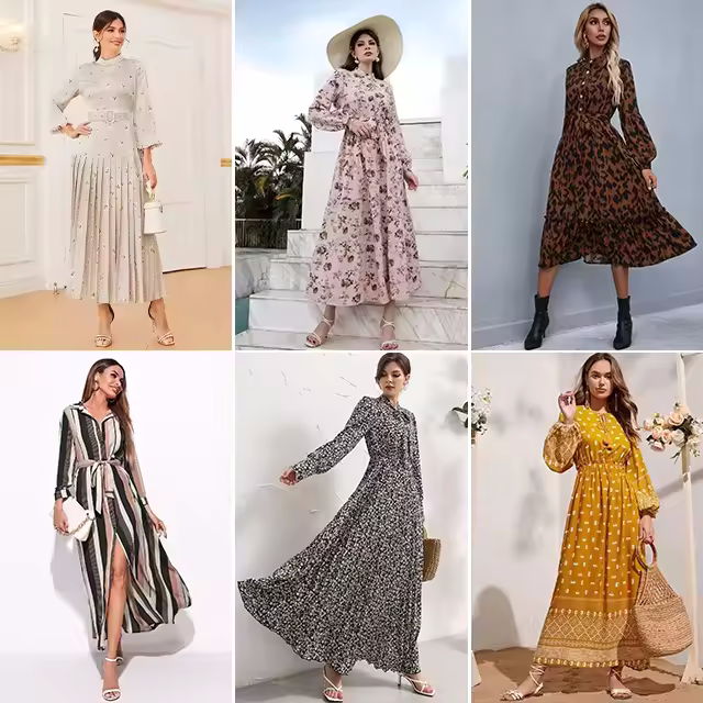 LQ Brand New Mixed Bales Vendor Stock Clothes High Quality Bulk Wholesale Women's Used Clothing Dresses