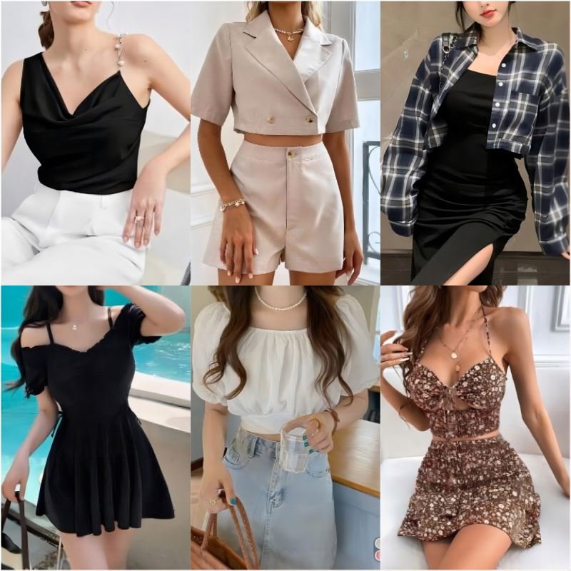 Apparel Mix Bundle Wholesale Women Tops Swimsuit Bale Bikini Assorted Dress Bulk Ropa Bales Clothes