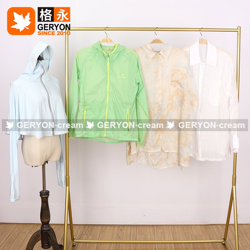 GERYON vintage Sportswear Sunscreen Clothing second hand clothes used clothes ukay ukay bales