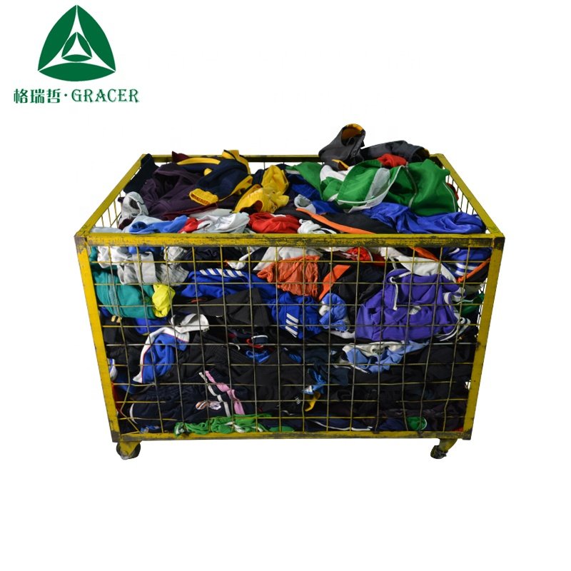 High quality bundle bales 80Kg school uniform from usa cotton nylon sport wear used clothes