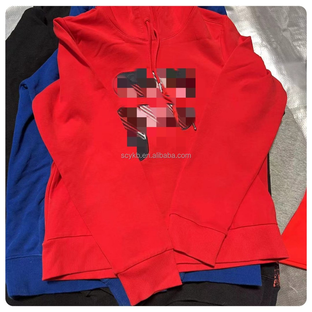 C02 thrift designer brand hoodie t shirt Used luxury branded clothes in bulk wholesale luxury 2nd hand clothing coat and t-shirt
