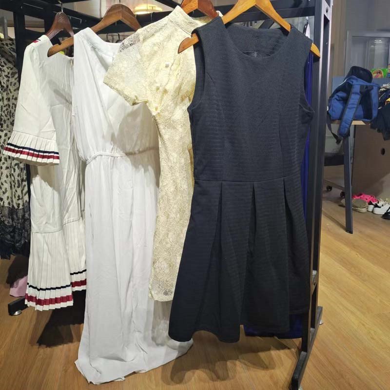 100 Silk Dress Wholesale Used Clothing Summer Fashionable Style Time