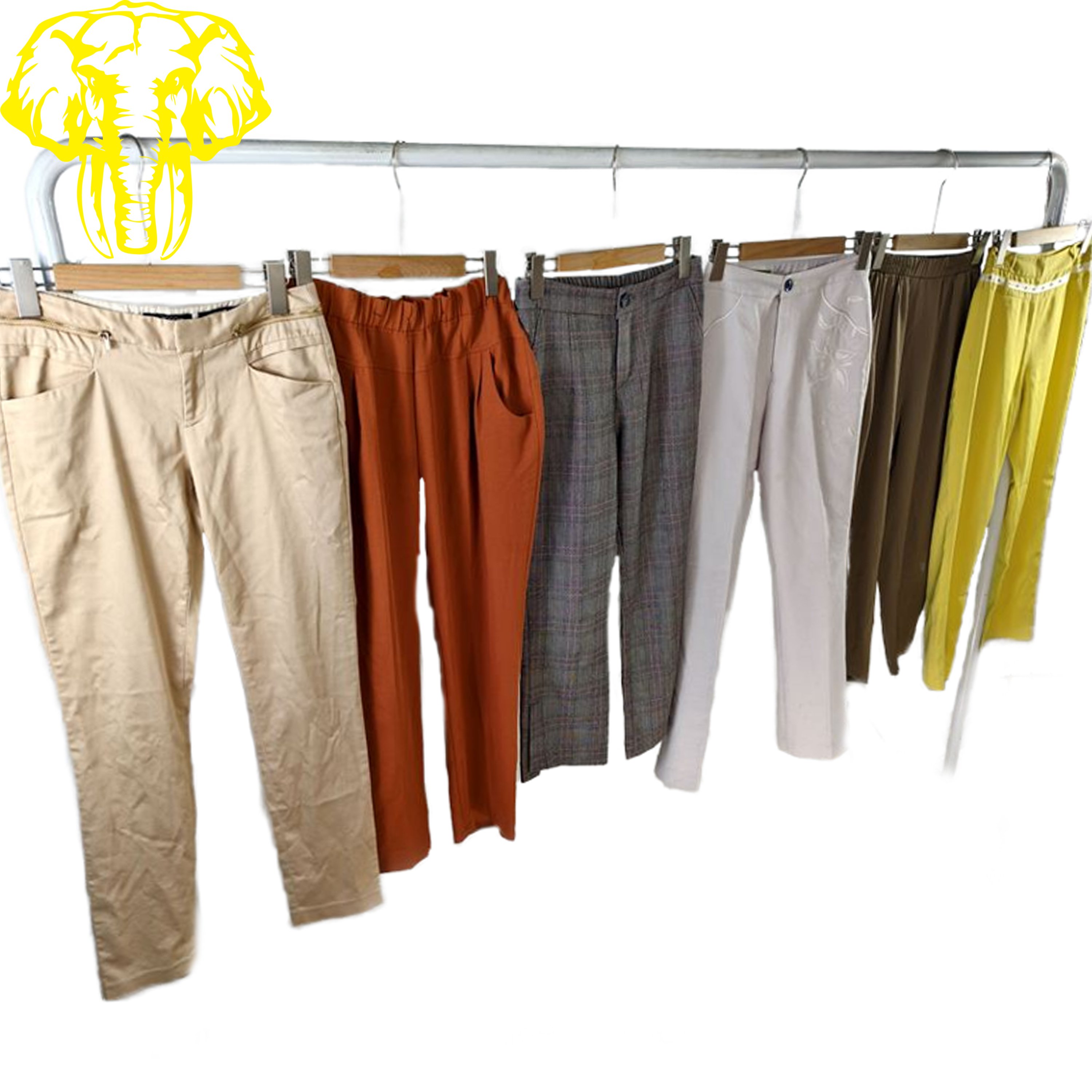 Ladies Tropical Trousers Women's Clothing Wholesale Used Clothes For Women