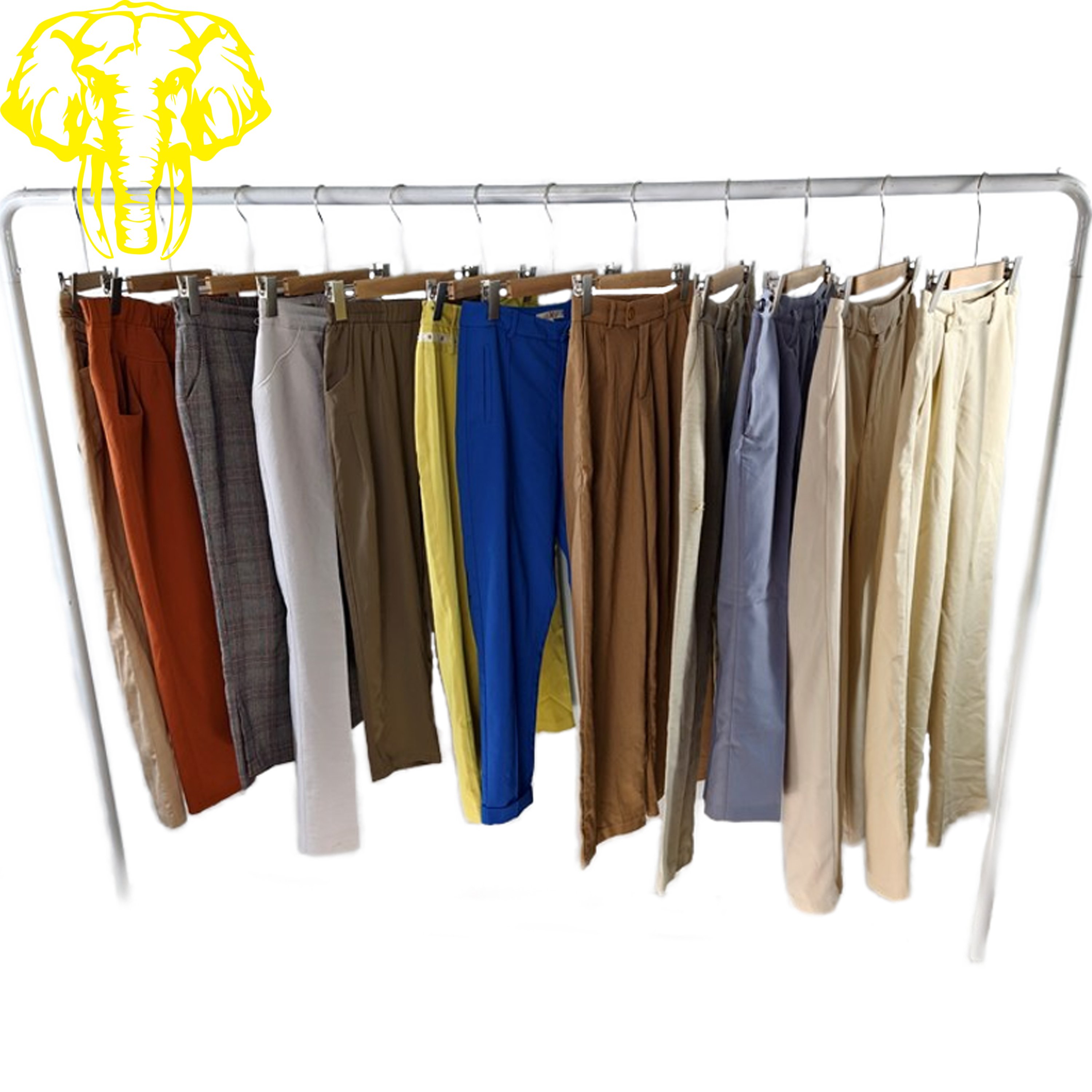 Ladies Tropical Trousers Women's Clothing Wholesale Used Clothes For Women
