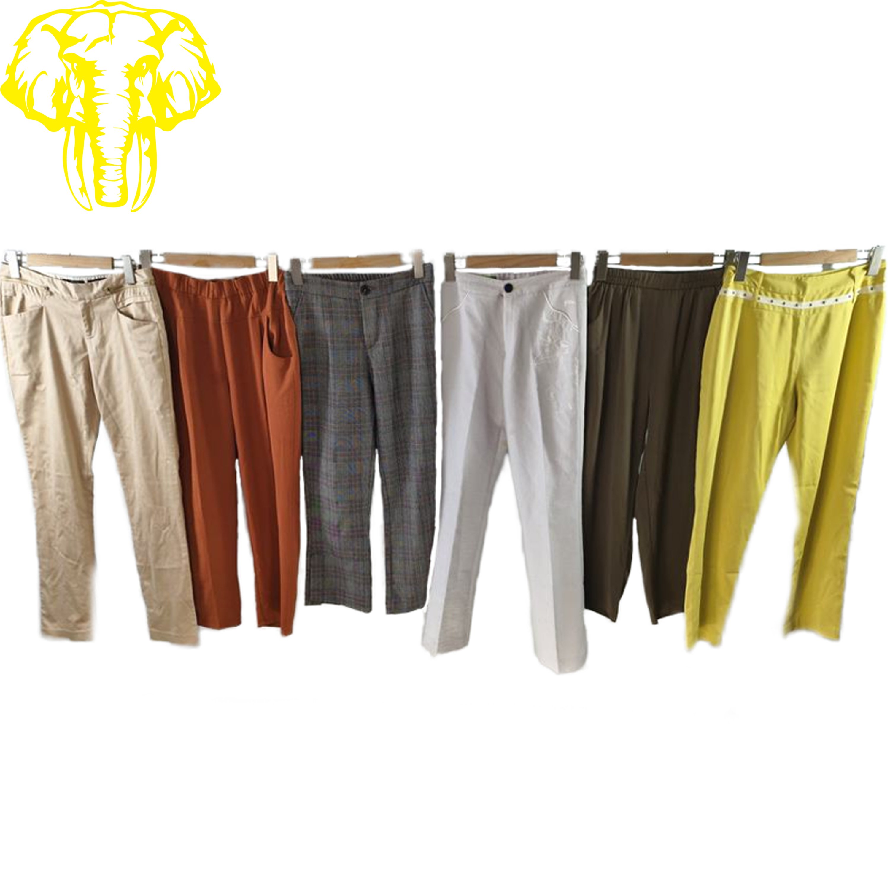 Ladies Tropical Trousers Women's Clothing Wholesale Used Clothes For Women
