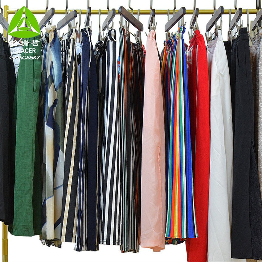Wideleg Pants Bale Lots Of Used Clothes Uk And Canada Second Hand Clothes Aaa Grade Bales