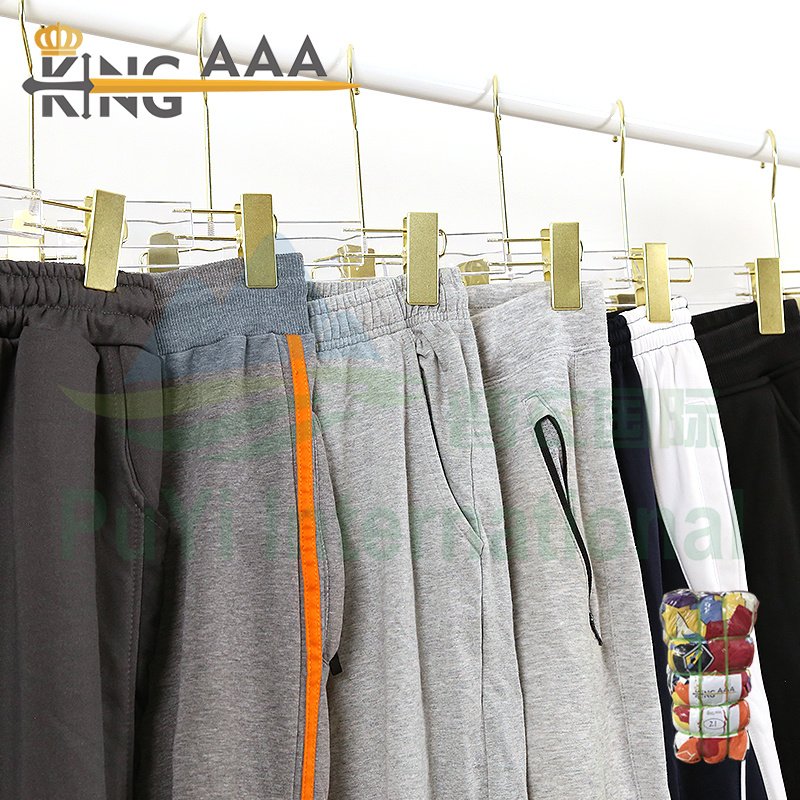 Second hand sportswear cheap price used clothes bales international men pants