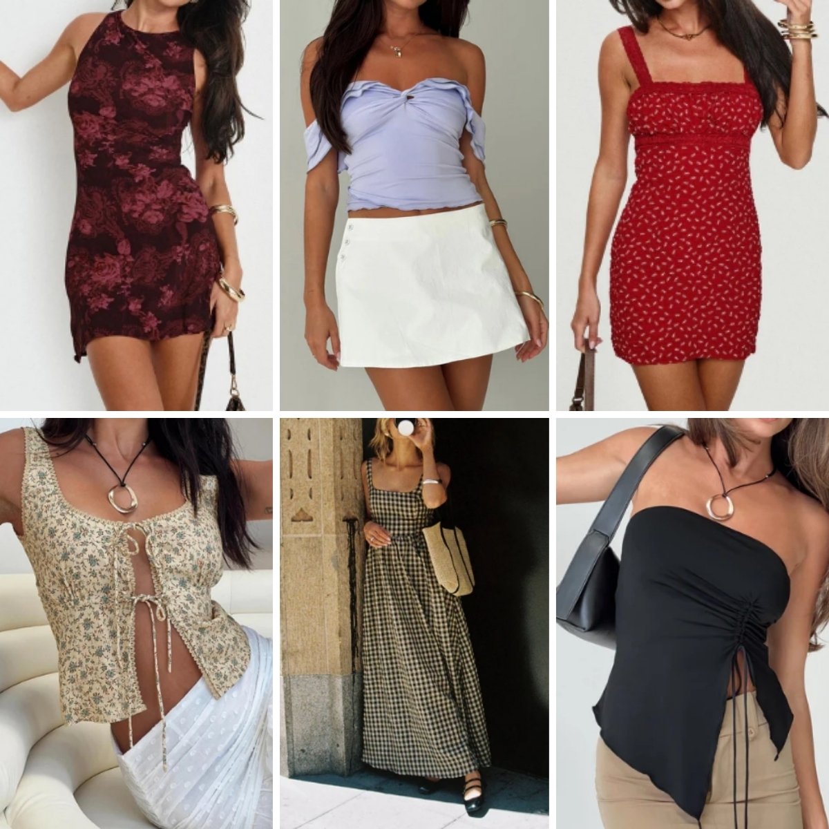 2024 Casual clothes Summer spot wholesale women's printed dresses shirts T-shirts Clearance dresses randomly shipped