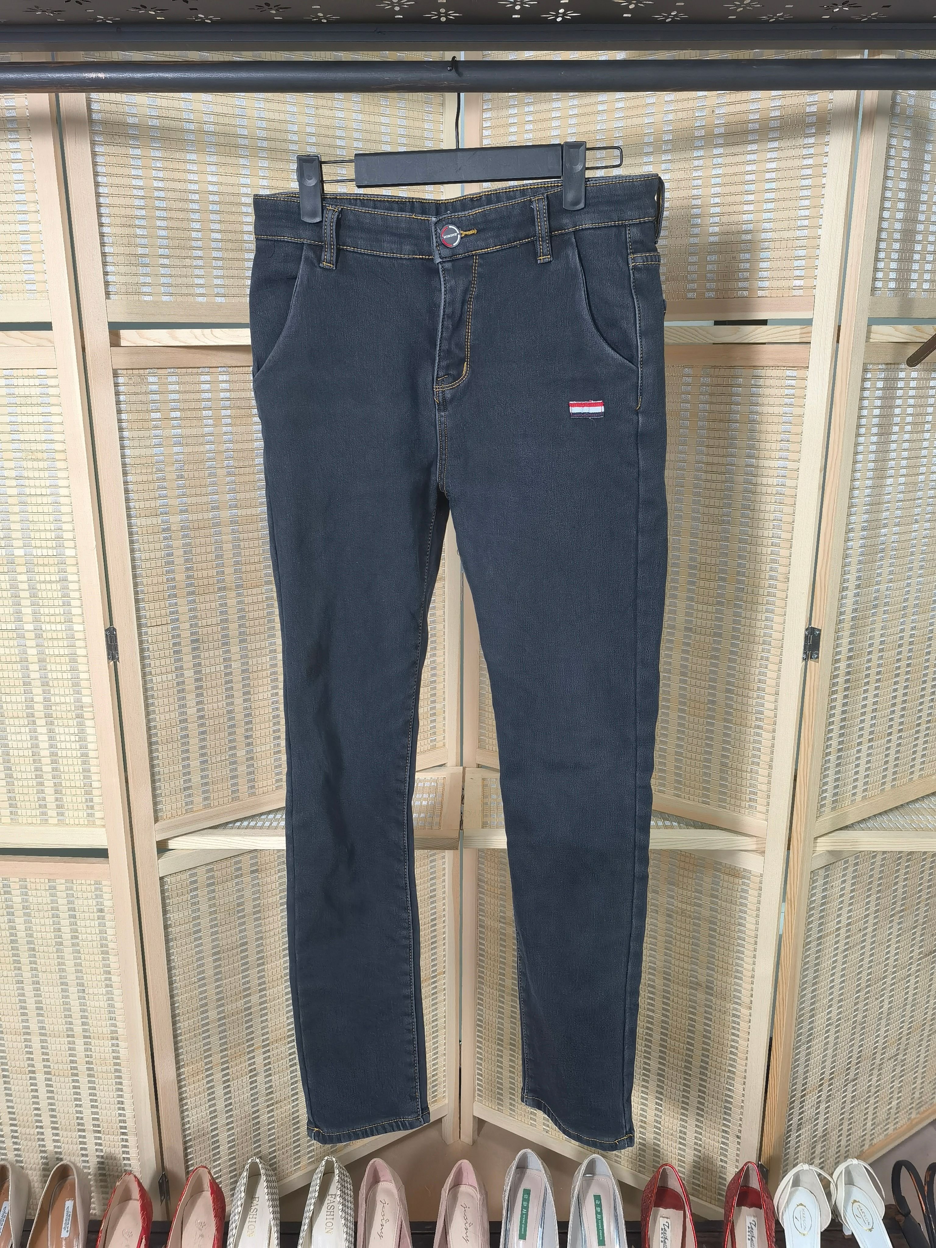 Wholesale High Quality Popular Stylish Casual Thick Second Hand Men's Jeans Used Clothes
