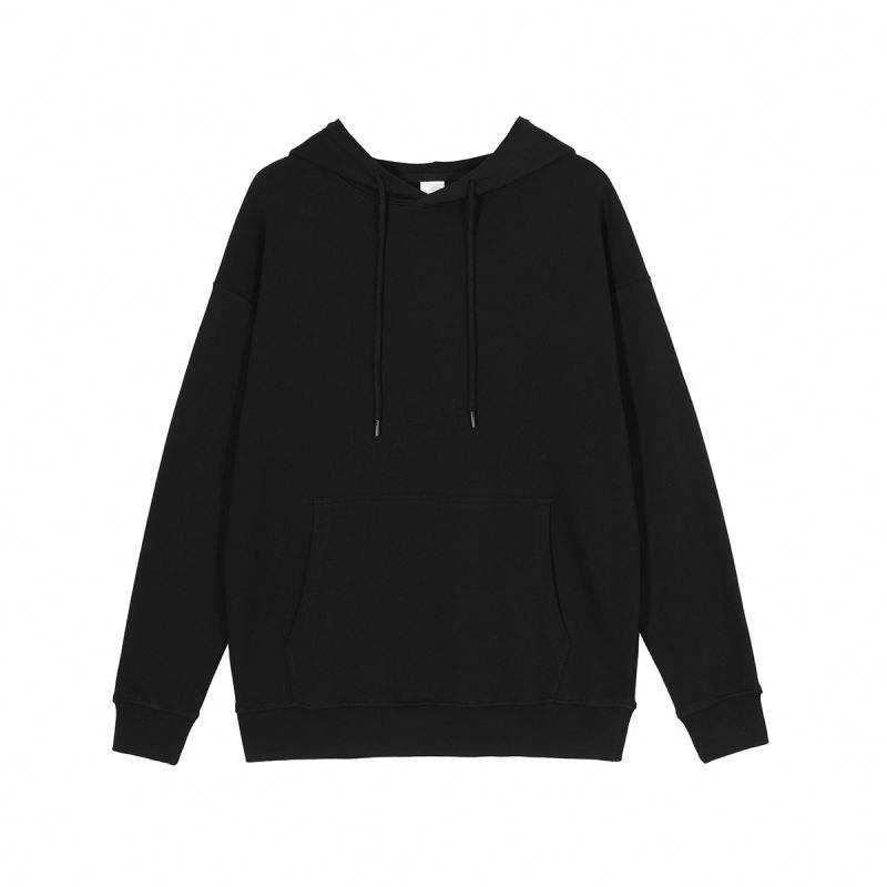 Luxury designer 100% cotton terry heavy weight unisex plain sweatshirts oversized hoodie stock