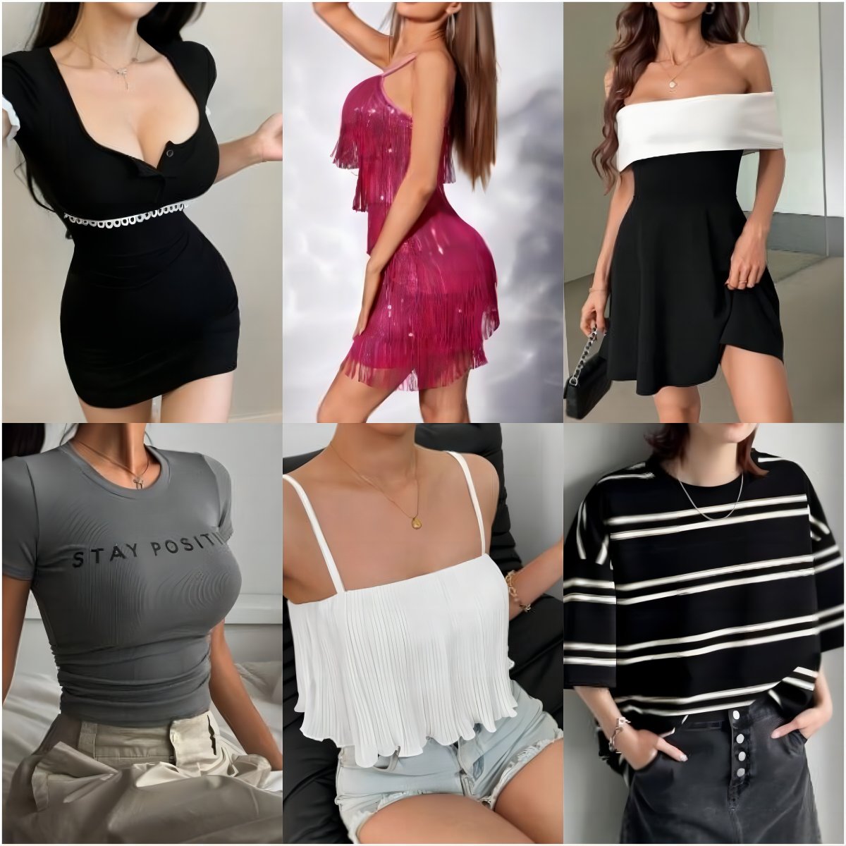 New Women's dresses ropa Wholesale Pacas De Ropa Branded Women Dress Tops T-shirt Clothes bale