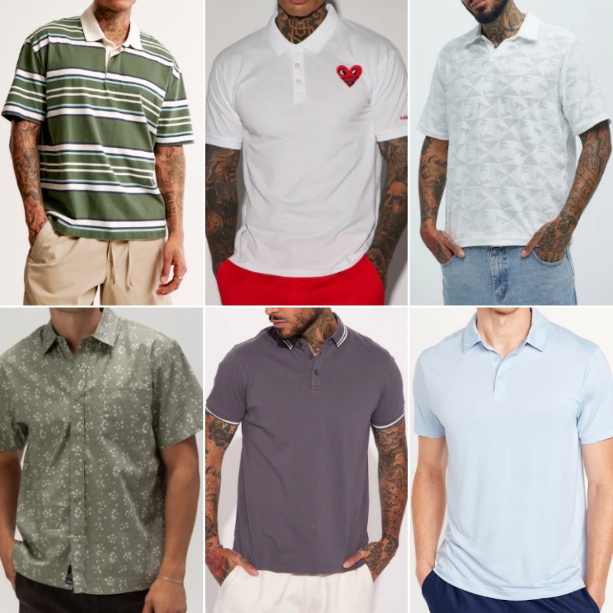 Bulk wholesale Men's casual short sleeved polo T-shirt Tail cargo printed polo shirt 100% cotton polo shirt randomly shipped