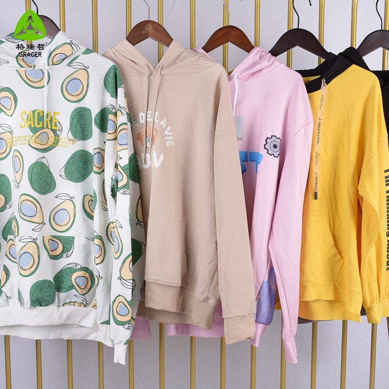 Package Used Jackets Second Hand Clothes Crewneck Men Korea