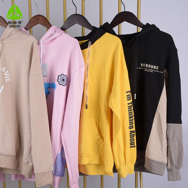 Package Used Jackets Second Hand Clothes Crewneck Men Korea