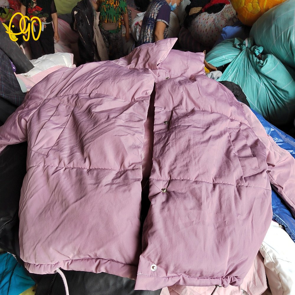 Wholesale Stock Second Hand Winter Branded Heavyweight Packas Padded Jackets For Ladies Used Women Clothes ukay ukay bales uk