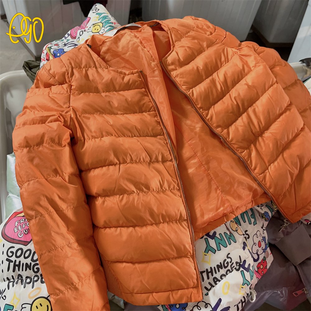 Wholesale Stock Second Hand Winter Branded Heavyweight Packas Padded Jackets For Ladies Used Women Clothes ukay ukay bales uk