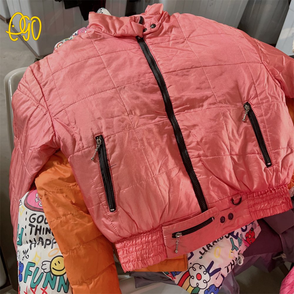 Wholesale Stock Second Hand Winter Branded Heavyweight Packas Padded Jackets For Ladies Used Women Clothes ukay ukay bales uk