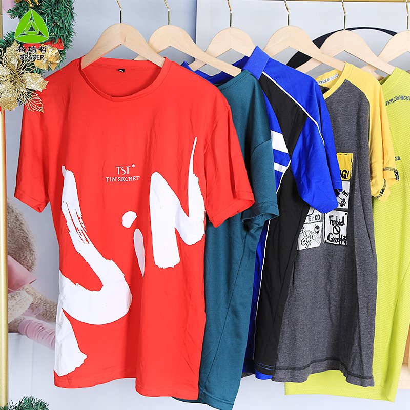 Ukay Ukay Bale Thrift Store Used Clothes Branded Mixed Sizes Tee Men'S Second Hand Clothing Vintage Bale