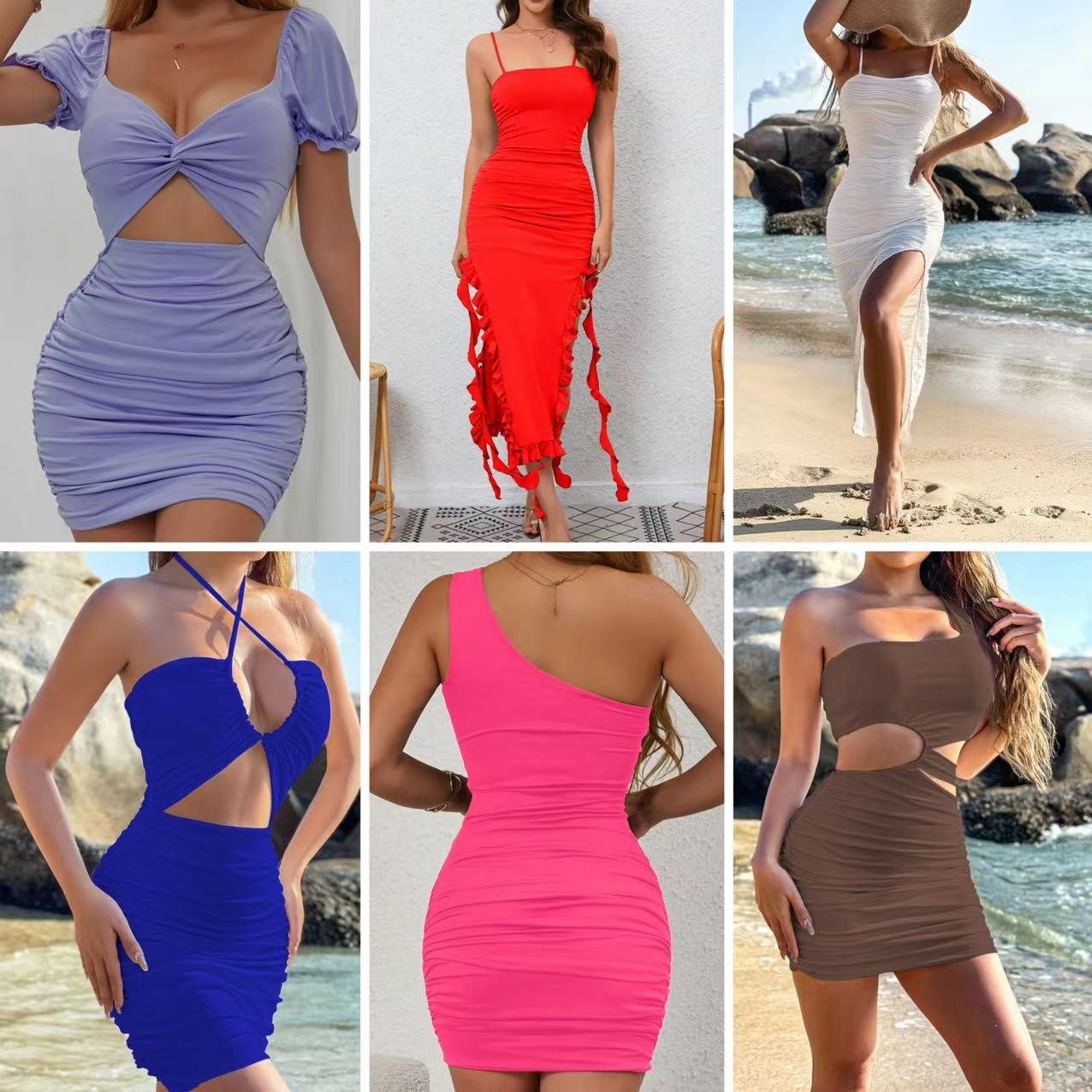 2024 Summer women's casual V-neck top sexy suspender vest printed wholesale clothes apparel stock