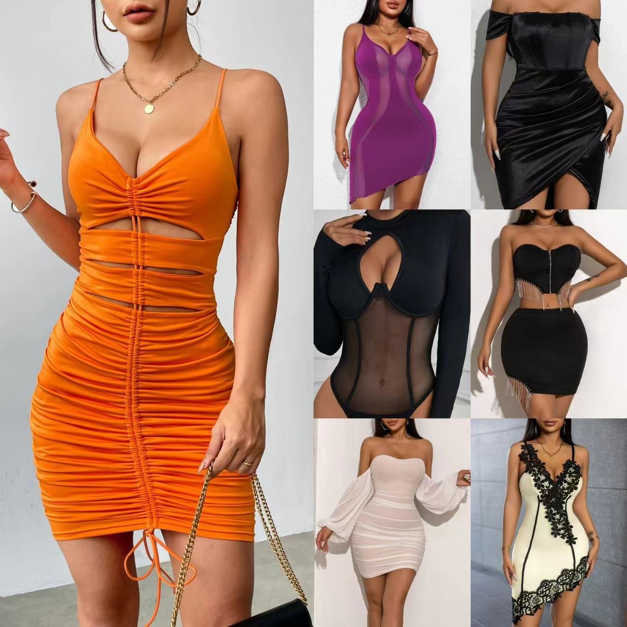 2024 Summer women's casual V-neck top sexy suspender vest printed wholesale clothes apparel stock
