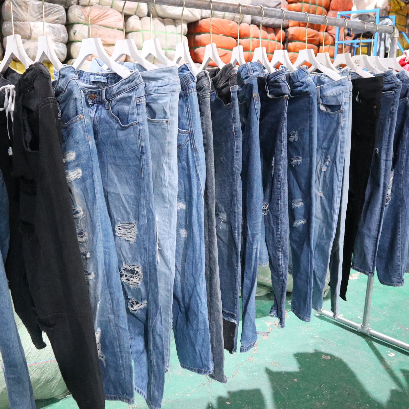 Used clothes bales china used jeans pants ripped used bags bales second hand denim ripped jeans pants