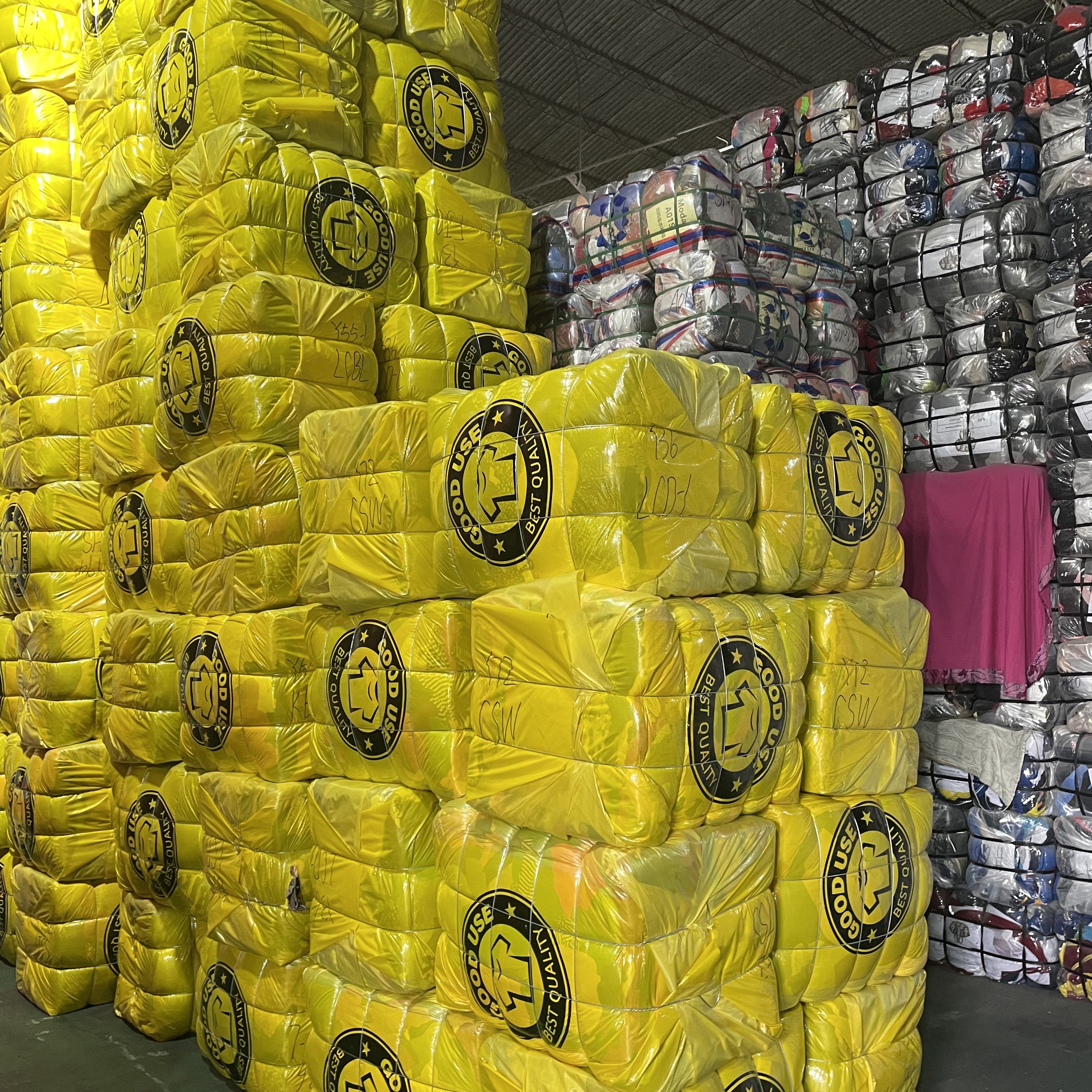 Fashionable Korean style old clothes with rich colors bundles weighing 45 kg 58 kg best-selling in Philippines Thailand Vietnam