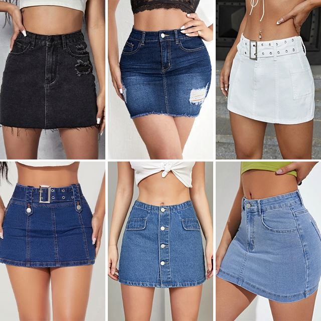 Low-priced women's wear Summer Skirts New Dress Brand Discount Women's Clothing Clearance Wholesale Used Dress