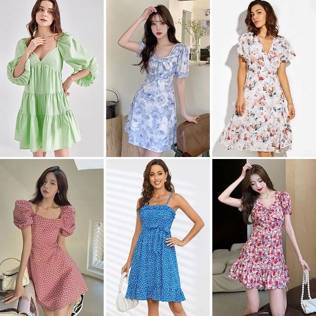 Clothing Manufactures Summer Clothes For Women 2023 Sets Easy To Wear Cheap Price Packaging High Quality Design Dress Clothing