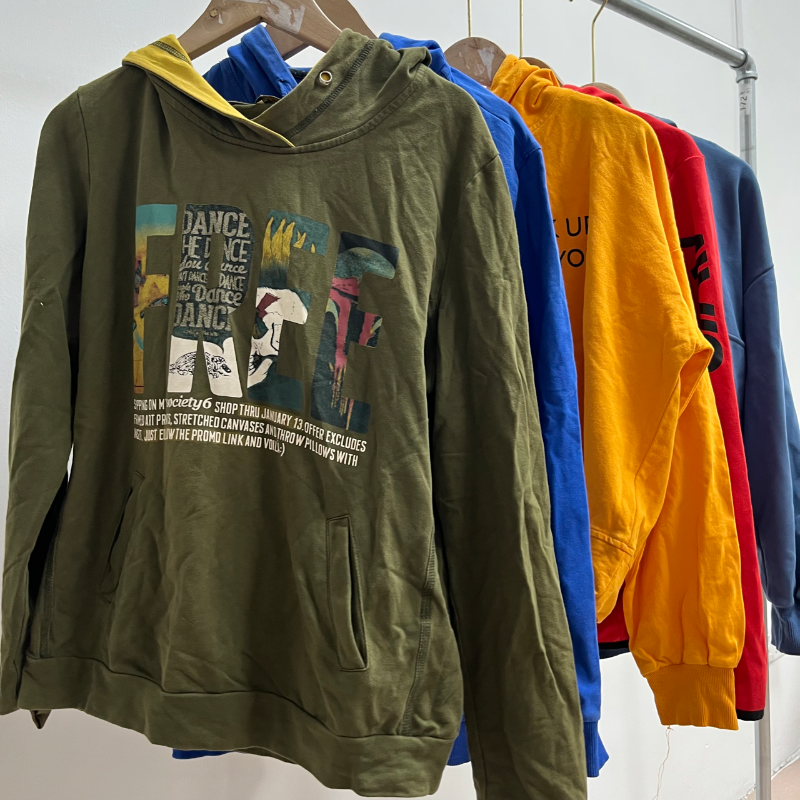 Branded Hoodie Ukay Bundle Supplier Used Clothes Men Hoodies Bale Thrift Clothes Mix High Quality 2nd Hand Clothes