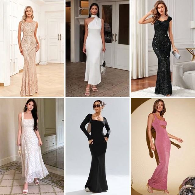 2024 Summer Used Women's Dress V-Neck Women's Sexy Open Back Lace Up Long Dress Summer Long Dress