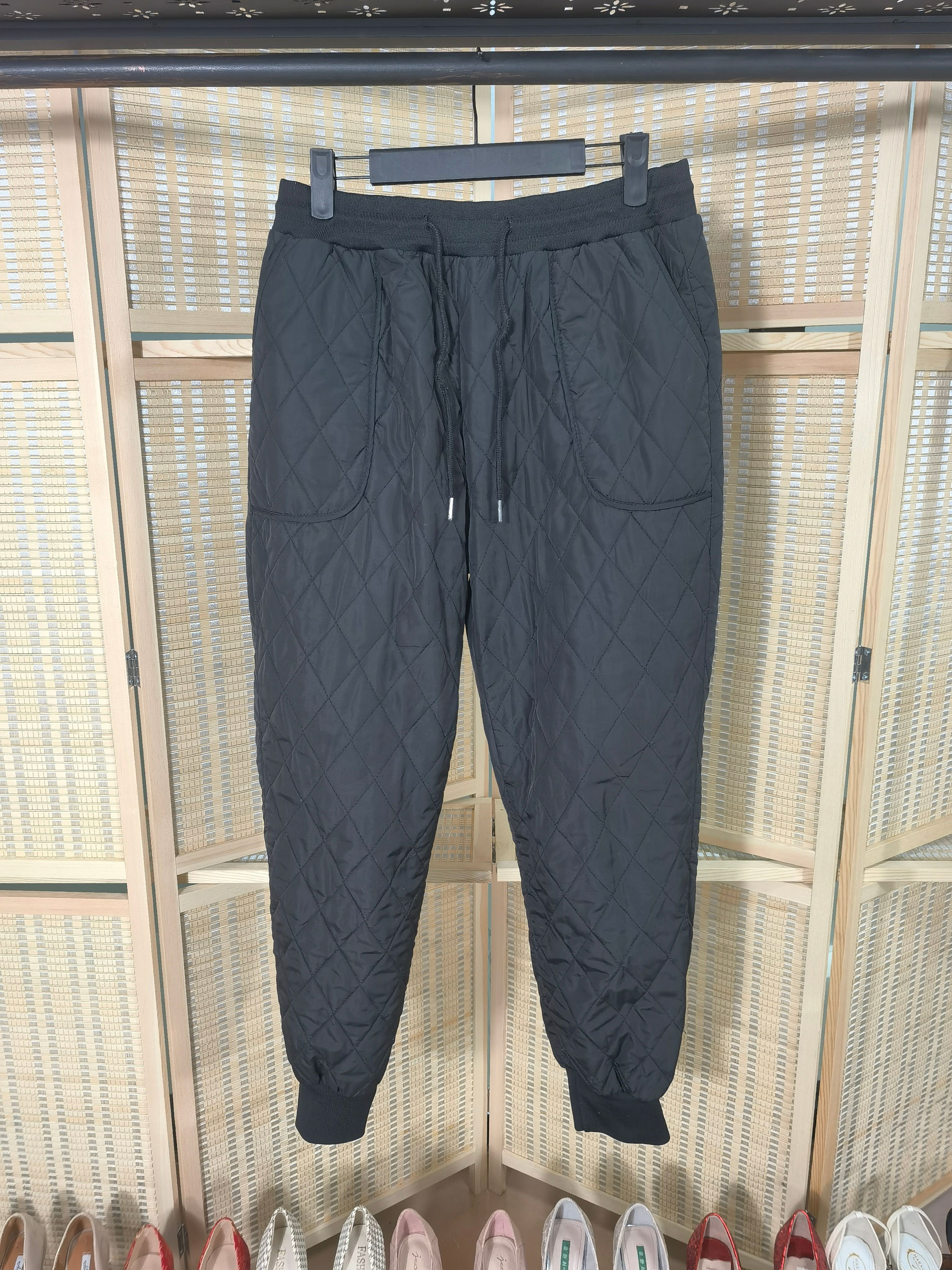 Wholesale High Quality Casual Outdoor Thick Unisex Second Hand Windbreaker Pants Used Clothes