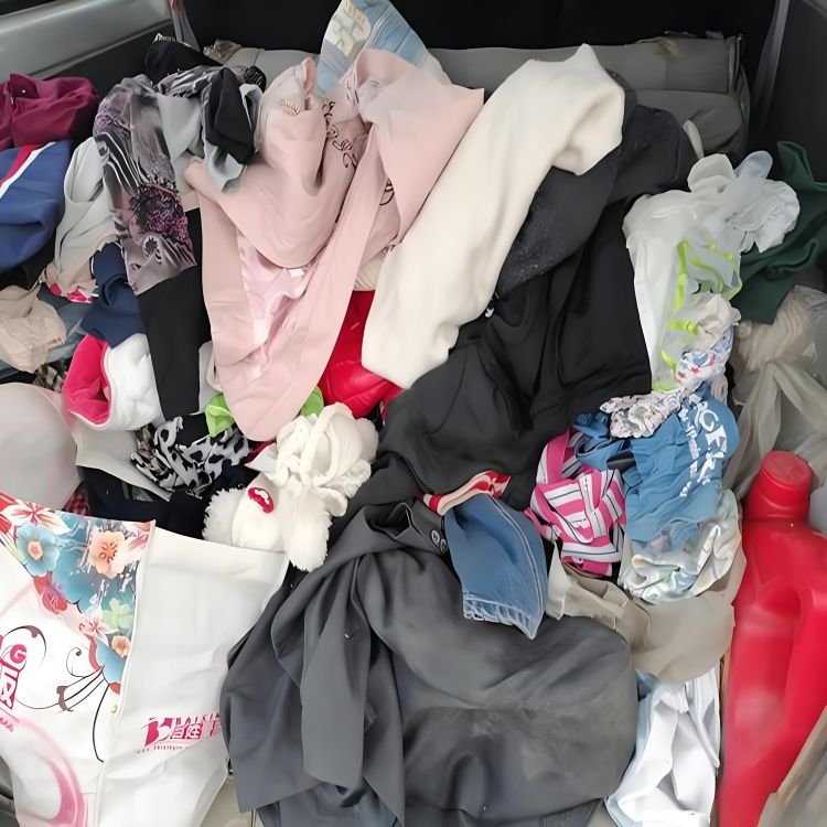 Hot Selling used Women's Mix Style Stock Dresses T-shirt container of used clothes