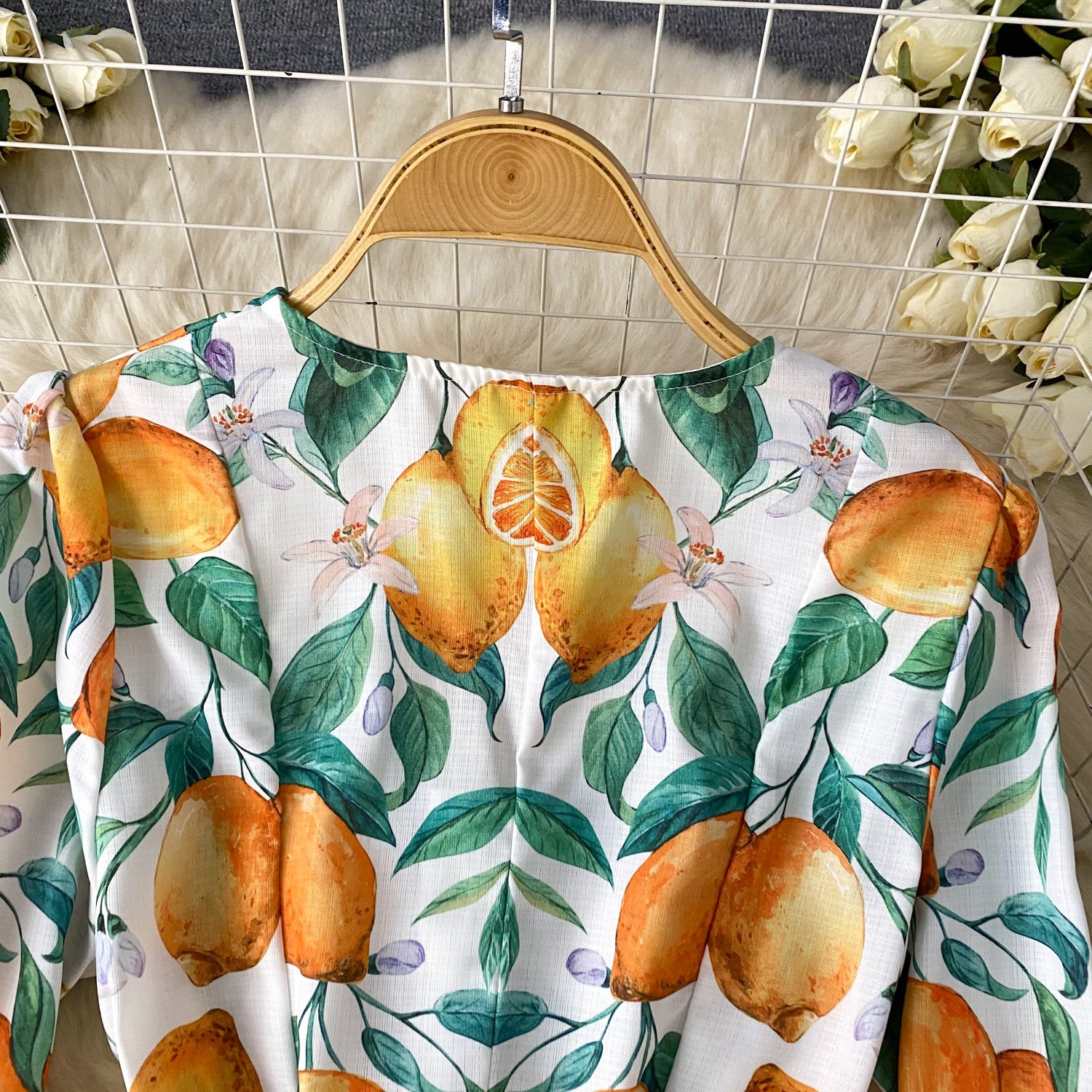 ZT1452 Printed Dress Woman clothes Floral Dress Summer V-neck Strap Small Design Sense Luxury Temperament Mini Dress