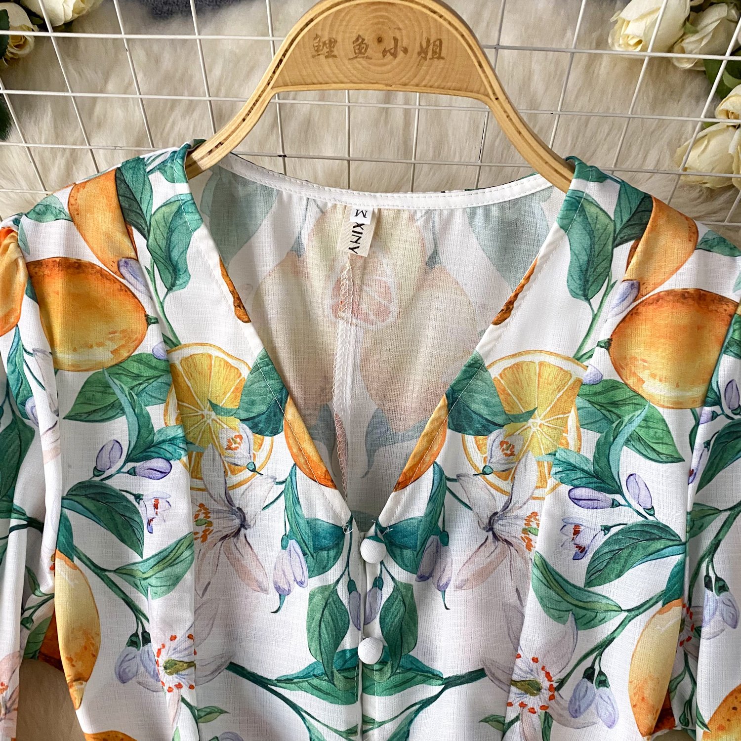 ZT1452 Printed Dress Woman clothes Floral Dress Summer V-neck Strap Small Design Sense Luxury Temperament Mini Dress
