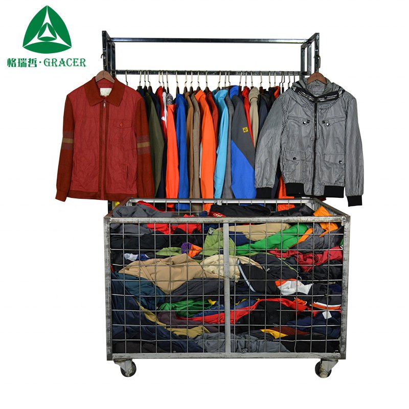 Sell used clothes bales wholesale used jacket second hand clothes male