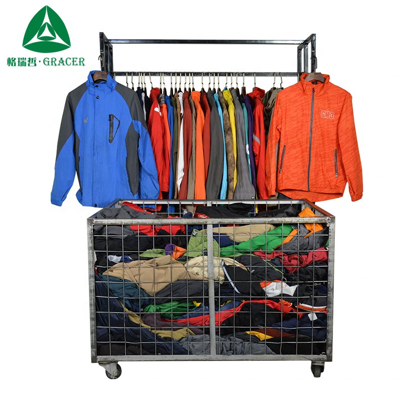 Sell used clothes bales wholesale used jacket second hand clothes male