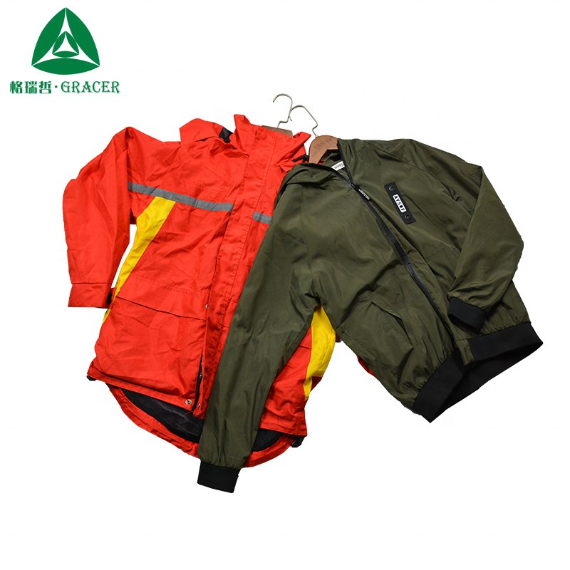 Sell used clothes bales wholesale used jacket second hand clothes male