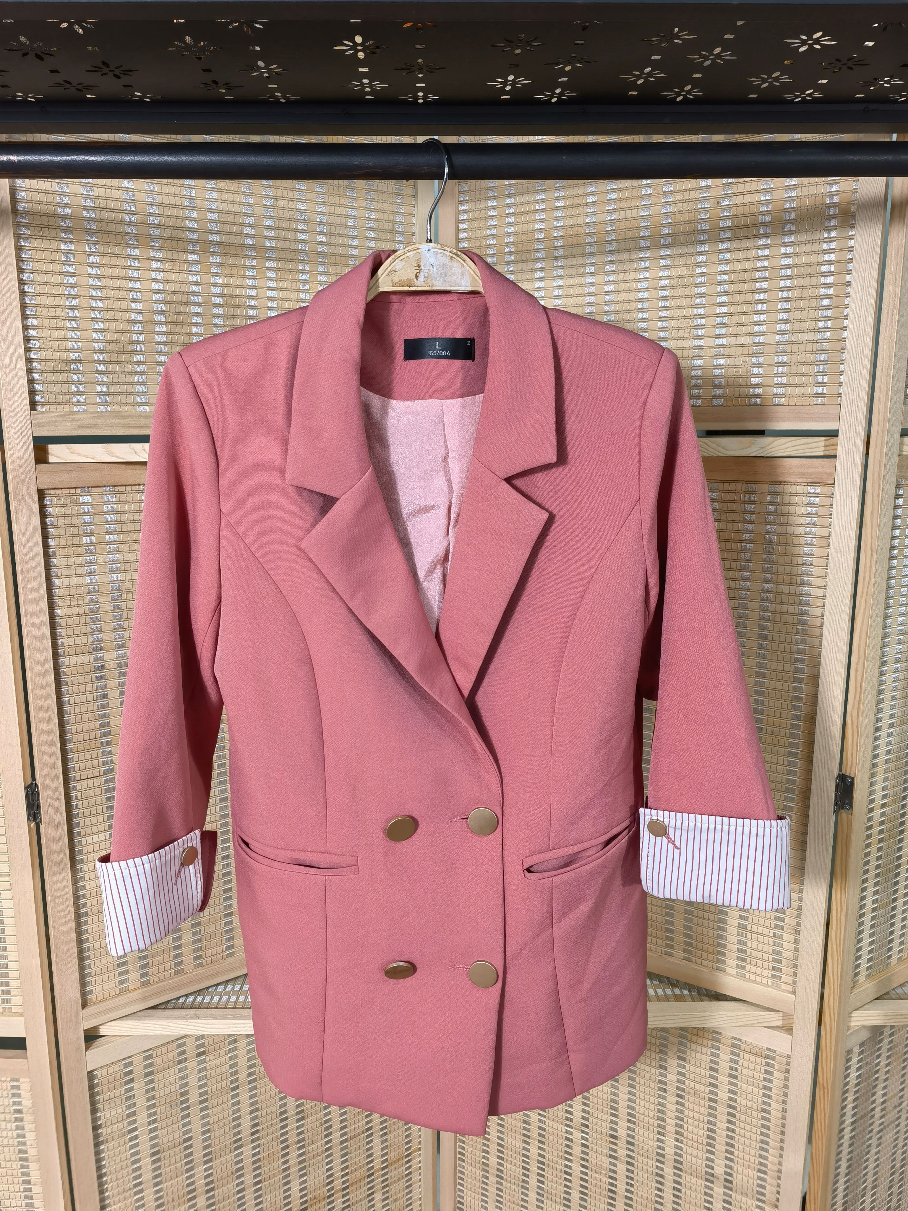 Wholesale Fashion High Quality Casual Office Long Second Hand Women's Suit Used Clothes