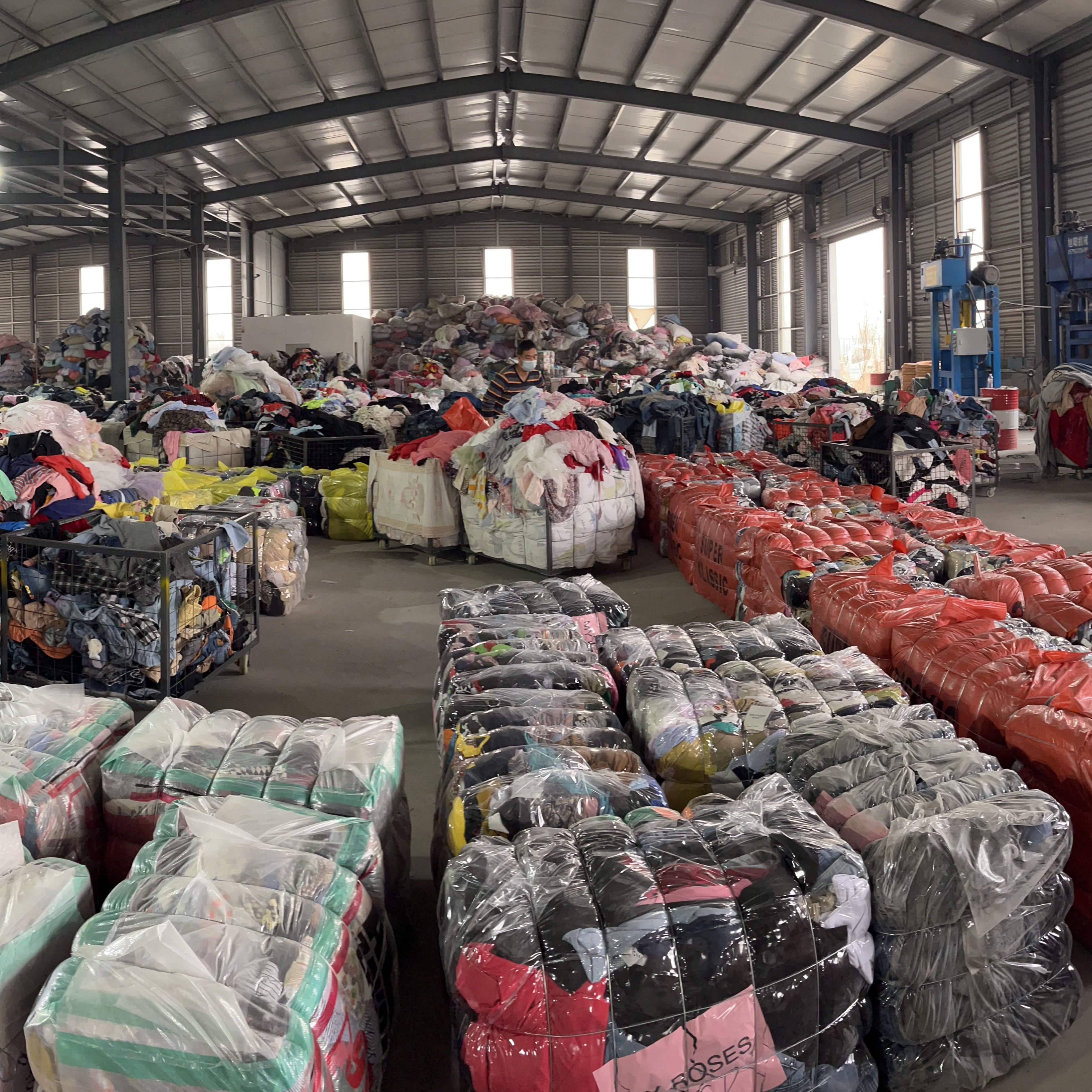 wholesale clothing Second Hand Men Jeans Plus Size Denim Pants used Clothes Bales Uk ukay ukay bales cargo friperie