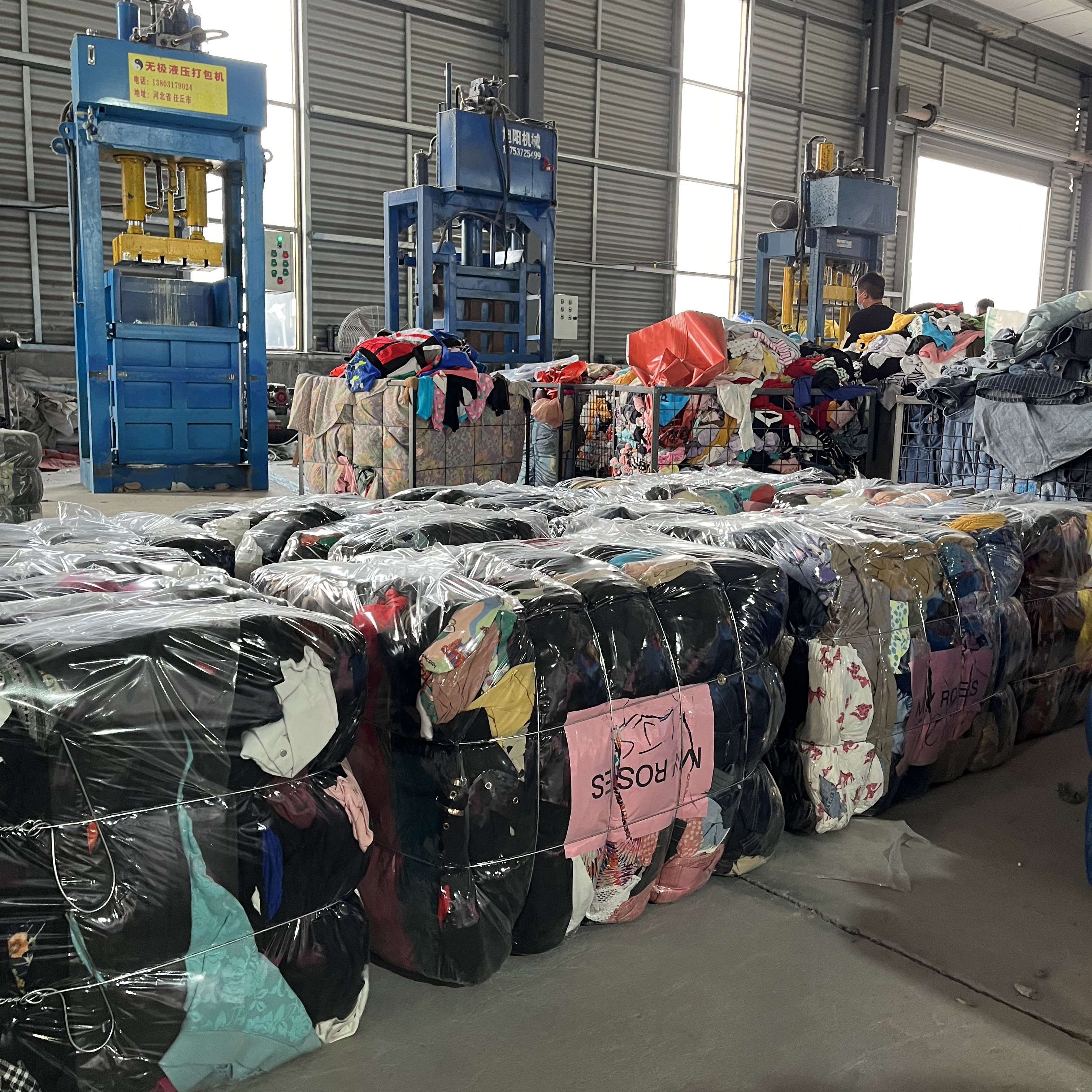 wholesale clothing Second Hand Men Jeans Plus Size Denim Pants used Clothes Bales Uk ukay ukay bales cargo friperie