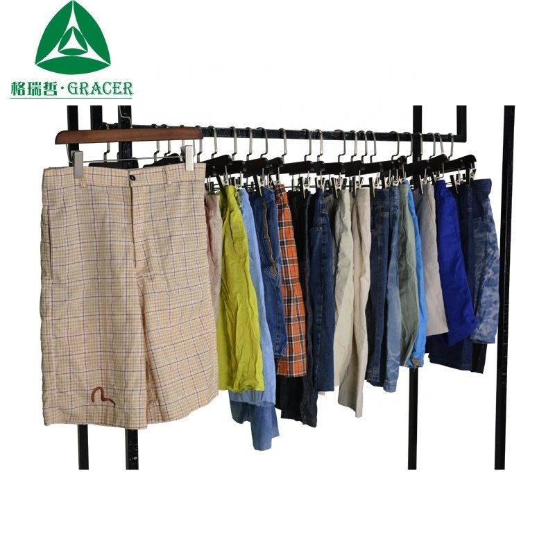 cheap bale men original short pants warehouse second hand clothes china