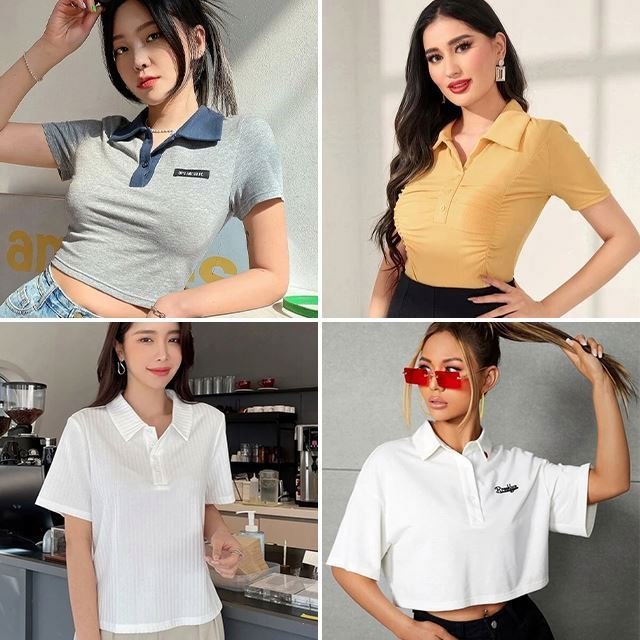 Fashion Clearance Clothes Wholesale Casual Dresses T-shirts Mixed Packaging Random Delivery Stock Women's Clothing Stock