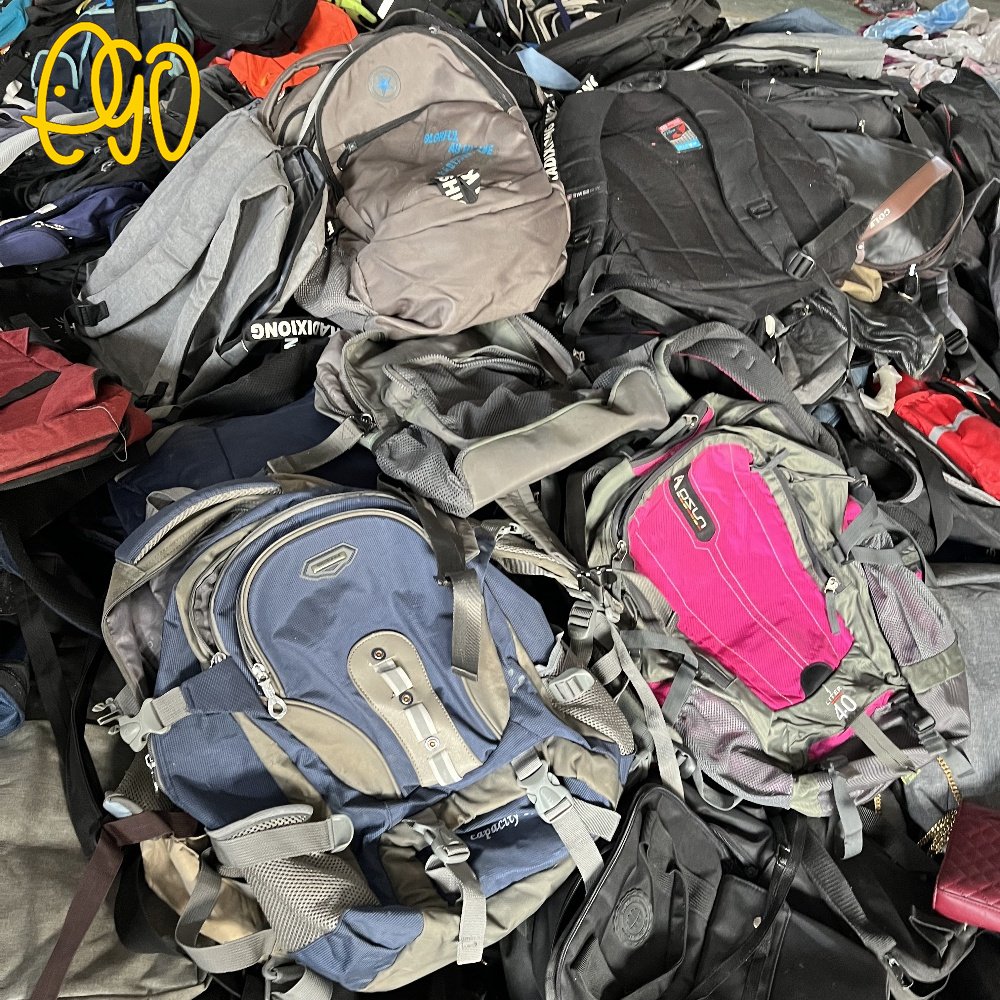 Bags Bale Second Hand Used Branded Daily Use And Outdoor Laptop Leather Backpack Second Hand School Bags