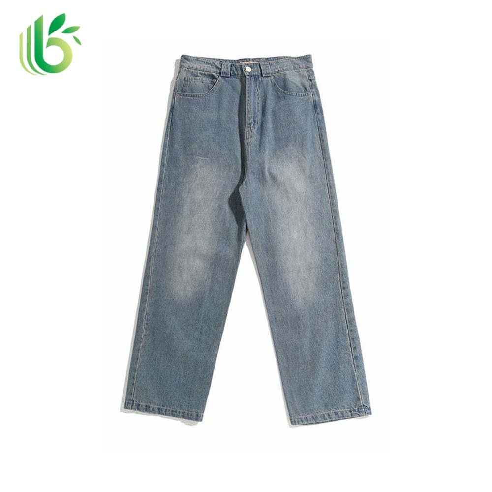 Rely Plan Wholesale Summer Ladies Denim Loose Pants A Grade Material Sale Used Clothes