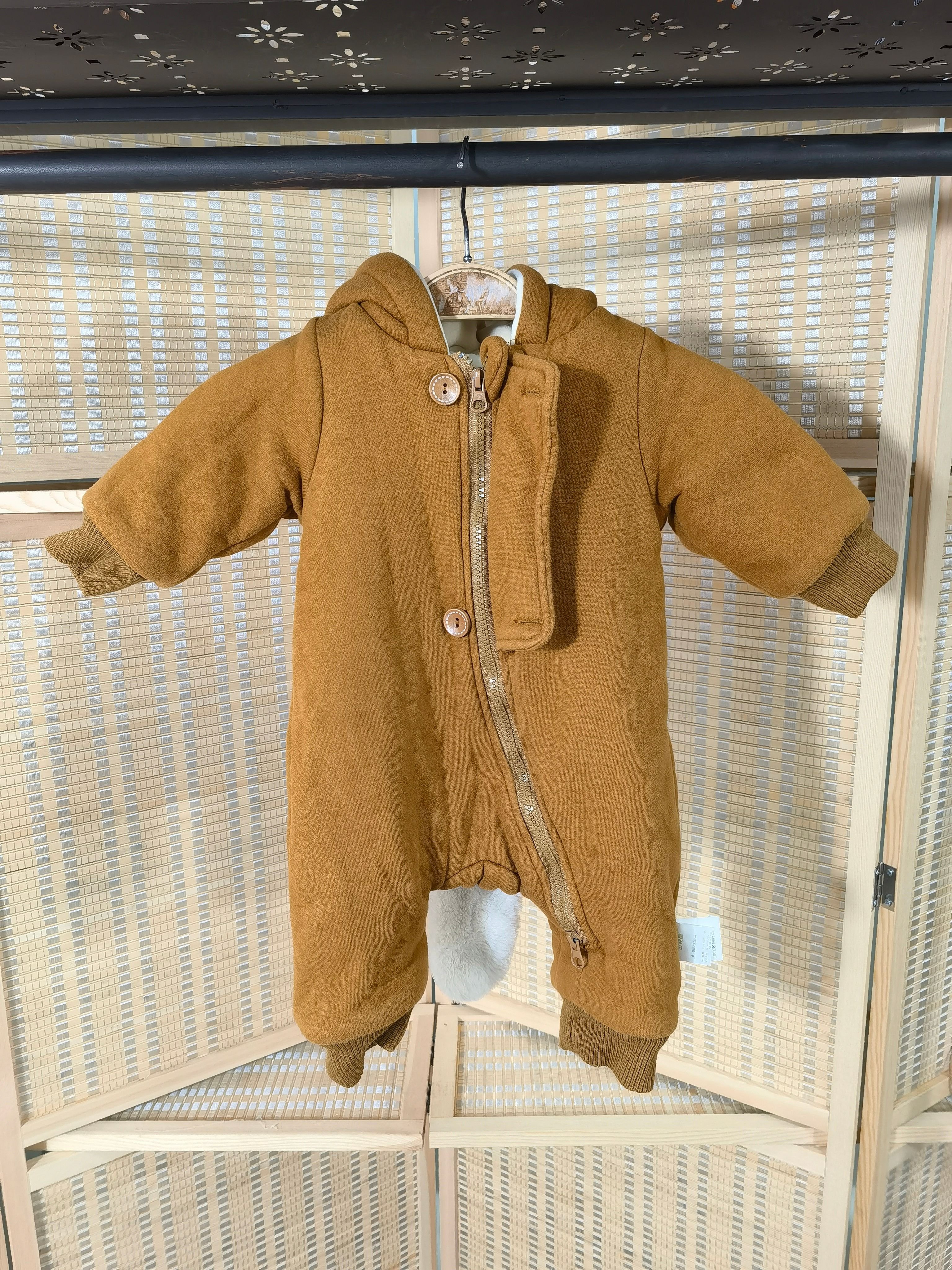Wholesale High Quality Casual Cartoon Printed Winter Second Hand Children's Jumpsuit Used Clothes