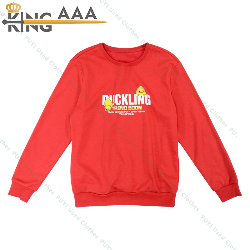Japan High Quality Used Clothes custom hoody winter hoodies For Women second hand hoodie