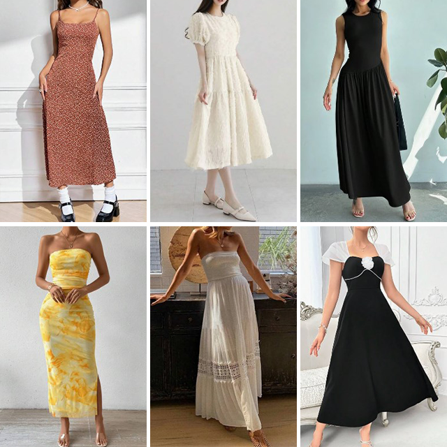 Manufacturer wholesales summer women's clothing elegant and casual mix and match dresses fashionable clothing randomly shipped