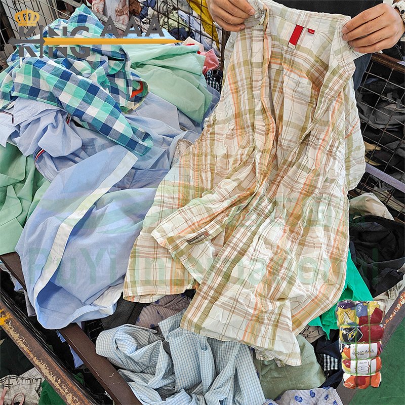 Sea shipping service bale clothes Used Clothing Men t-shirt Summer second hand clothing