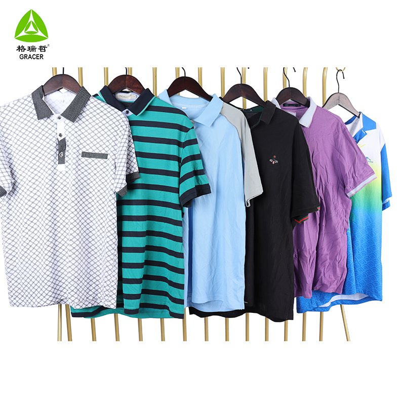 Second Hand Clothes For Men Polo T Shirt Cheap Used Clothes