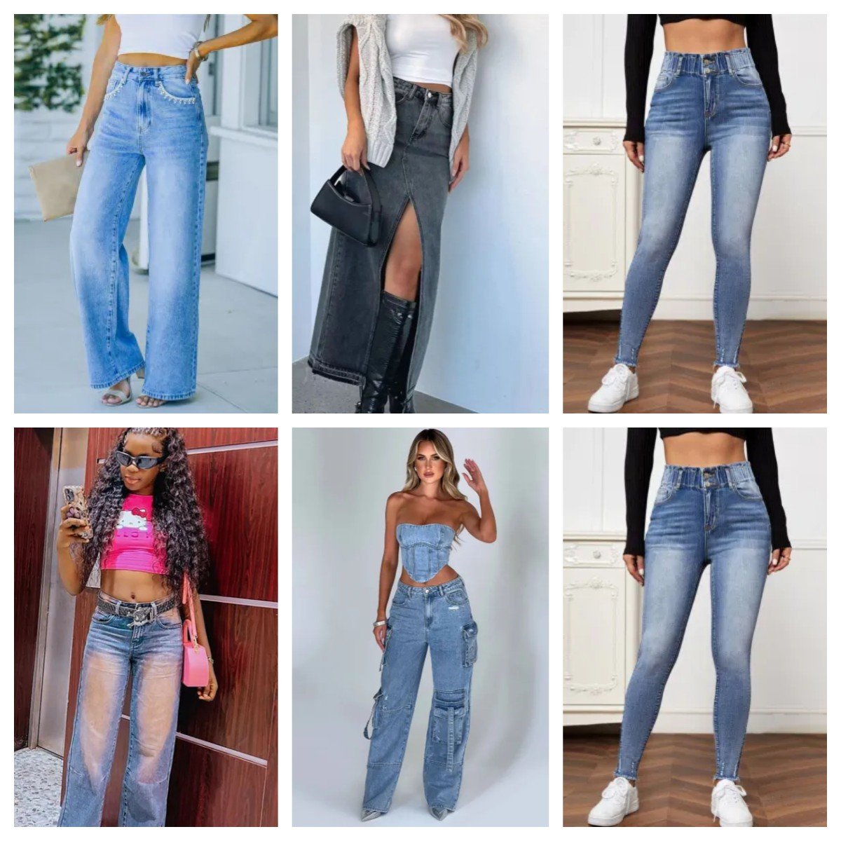 2023 Fashion Women brand new Ladies Jeans Bulk Apparel In Stock Wholesale